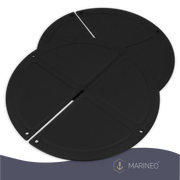 MARINEO Ankerball - Kunststoff, schwarz, ø 30 cm