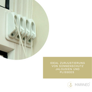 Clamcleat Seilklemme Micros CL263 - weiß, für 1 - 4 mm Tau, Nylon