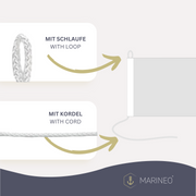 Marineo Gastlandflagge Bootsfahne Gastflagge Fahne Flagge für Boot oder Motorrad - 20 x 30cm, Belgien