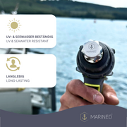 Marineo Winch Bit – Winschadapter für Akkuschrauber Bohrmaschine Akkuschrauber zum elektrischen Winschen – Edelstahl Rostfrei