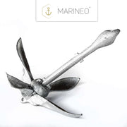 MARINEO Faltklappanker - Stahl feuerverzinkt