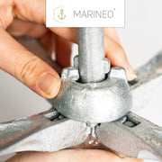 MARINEO Faltklappanker - Stahl feuerverzinkt