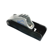Clamcleat Kammklemme CL257 für Sonnensegel oder Ruderblätter - Aluminium, schwarz, für 4 - 6 mm Tau