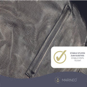 MARINEO Hundebadeleiter, Badeleiter, aufblasbare Dog Ramp Rampe für Hunde, für Boot, Pool oder Steg