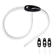 MARINEO 4er Pack Zeising Segeleinbinder Segelbinder Gummiseil mit Quick-Clip